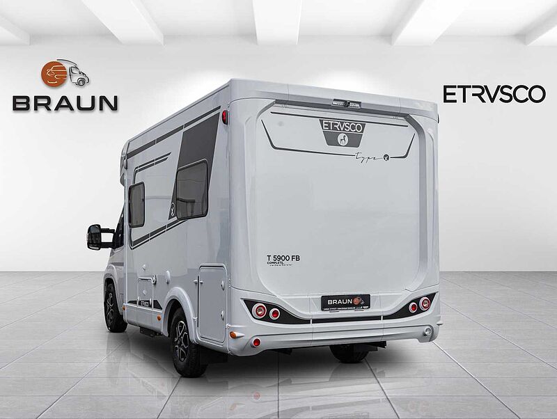 Etrusco T 5900 FB Automatik + Hubbett UPE87.881,-€