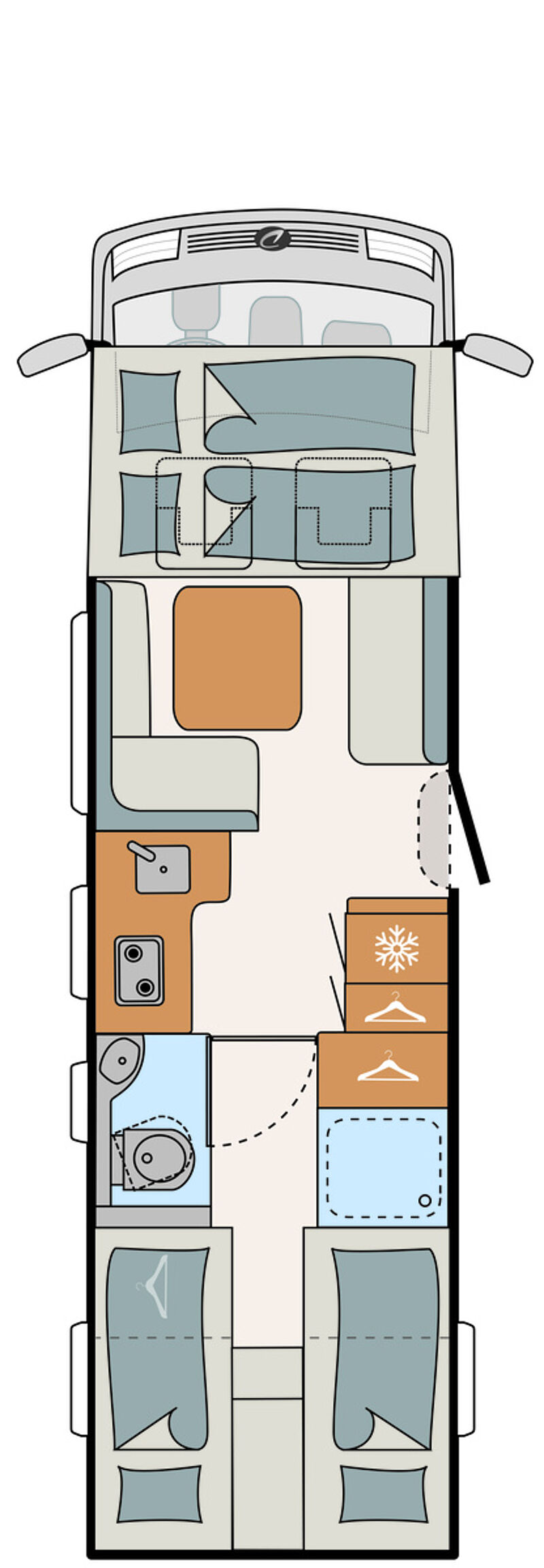 Dethleffs XL Family I 7812-2